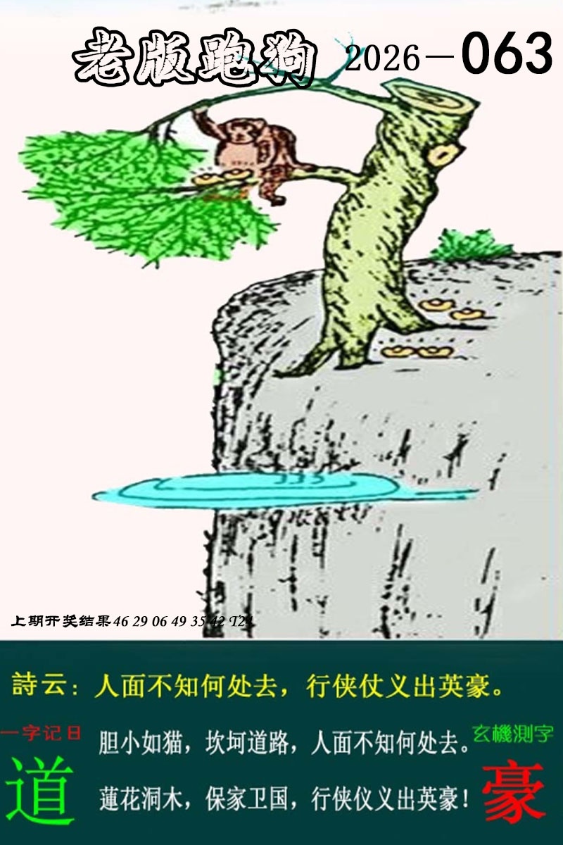 063期老版跑狗图[图]