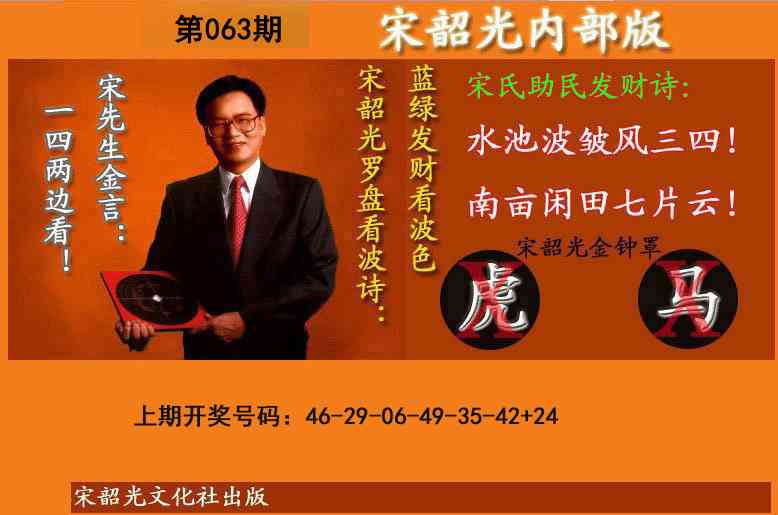 063期宋韶光内部版(另版)[图]
