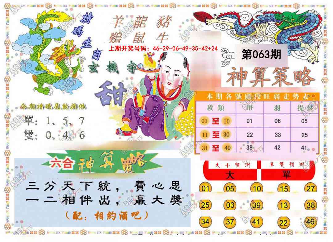 063期神算策略[图]