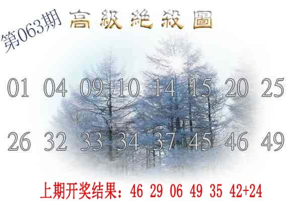 063期高级内部绝杀[图]