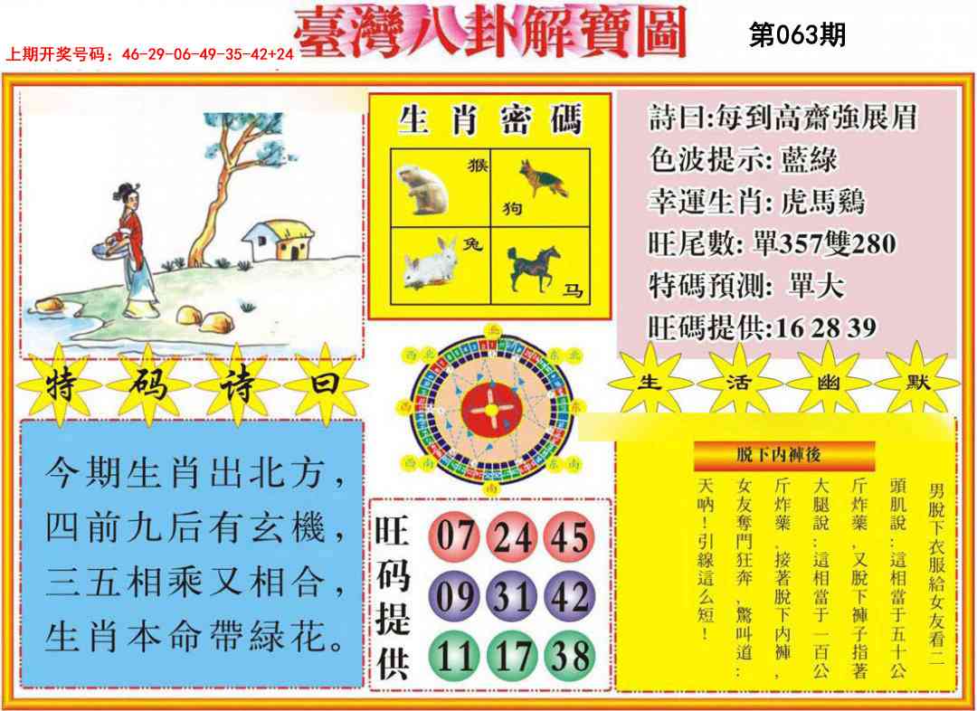 063期台湾八卦解宝图[图]