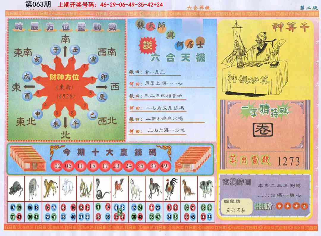 063期六合禅机B[图]
