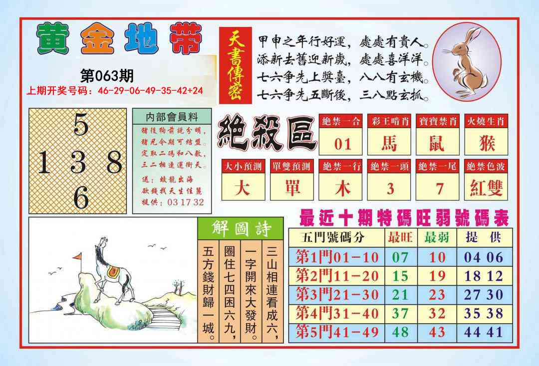 063期黄金地带[图]