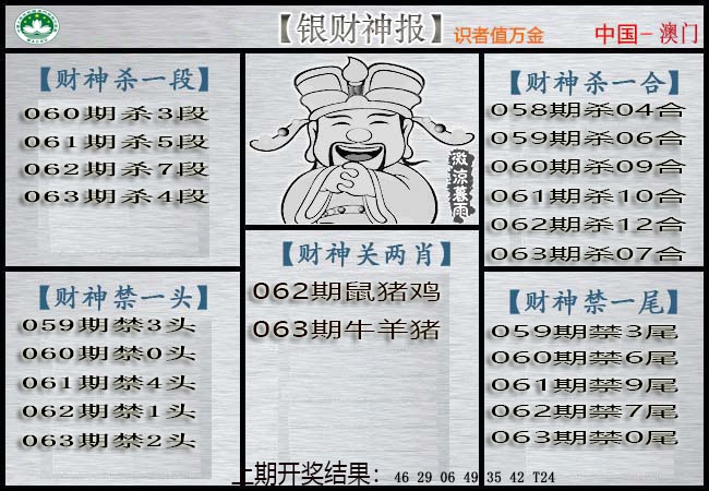 063期银财神[图]