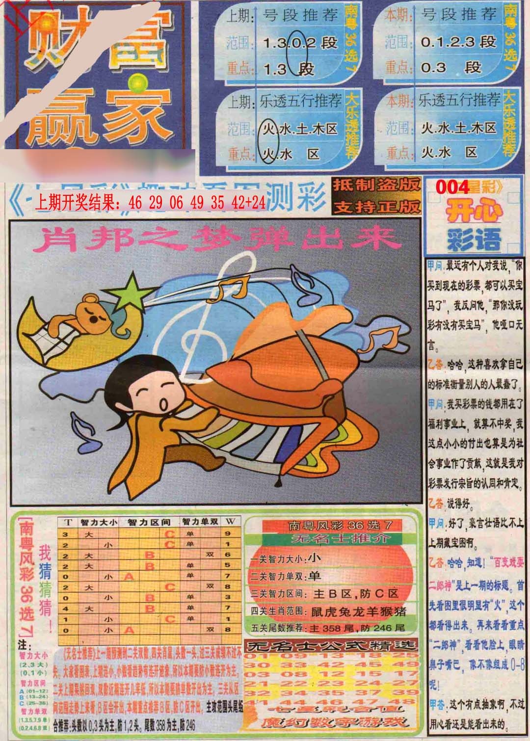 063期财富赢家（七星彩）[图]