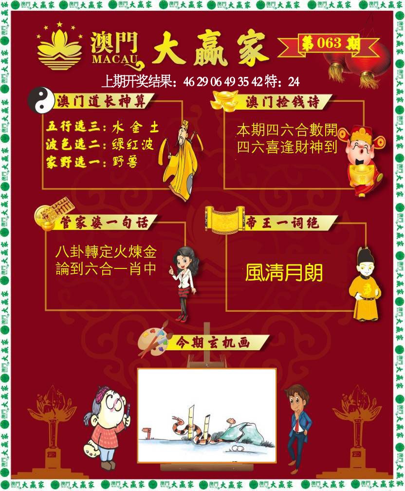 063期大赢家[图]