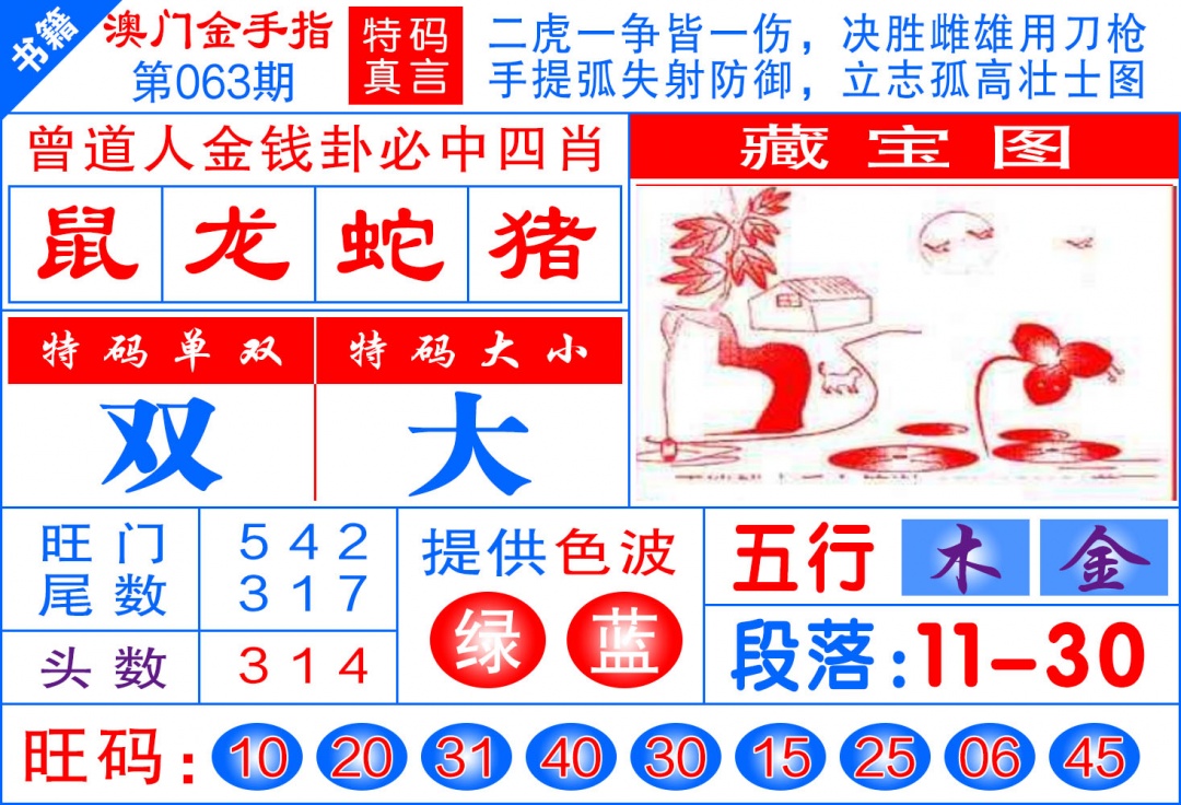 063期澳门金手指[图]