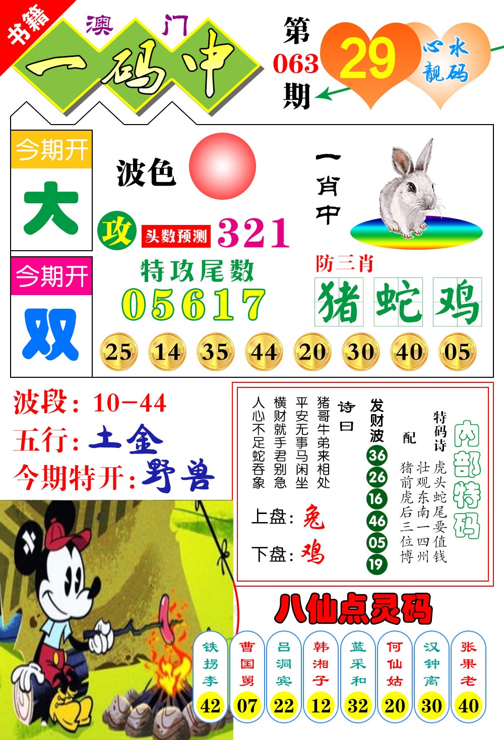 063期澳门发财波[图]