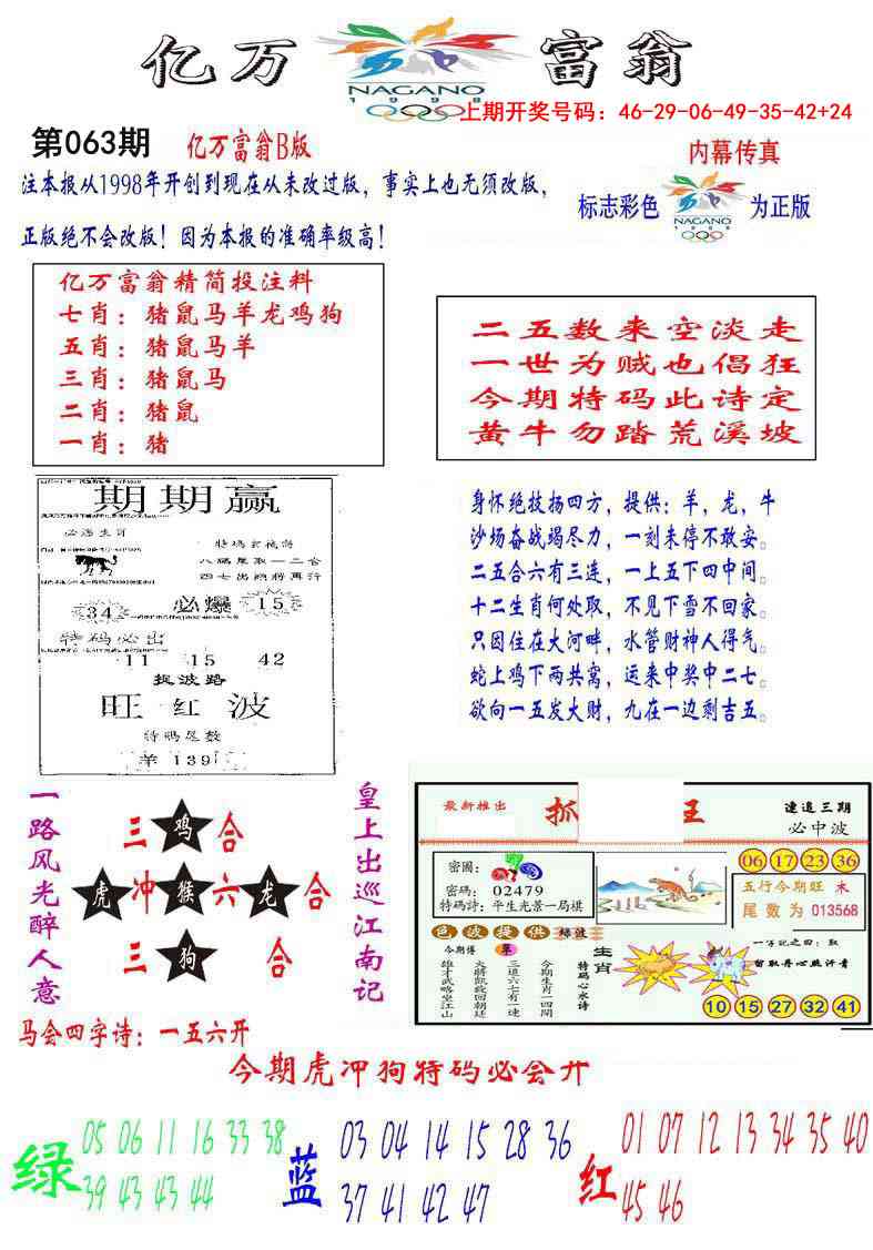063期亿万富翁B[图]