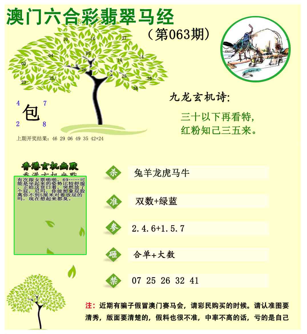 063期翡翠马经[图]