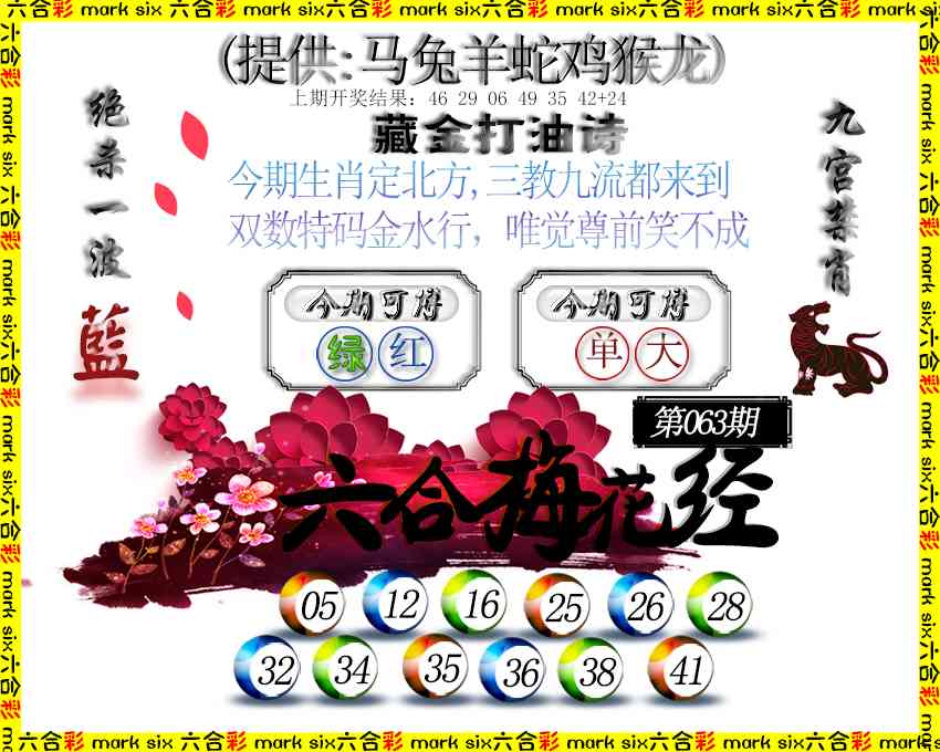 063期六合梅花经[图]