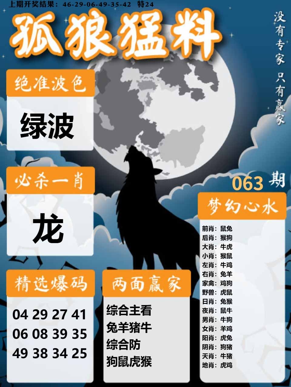 063期孤狼猛料[图]