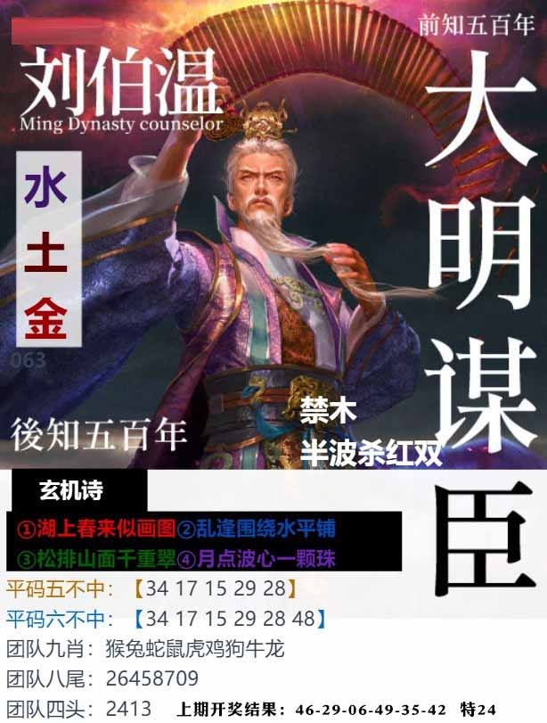 063期大明谋臣[图]